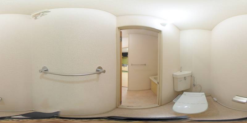 パノラマ画像トイレ