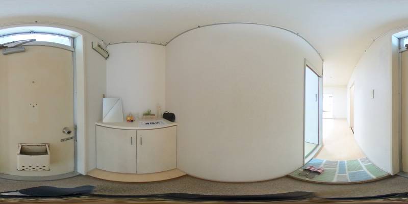 パノラマ画像玄関