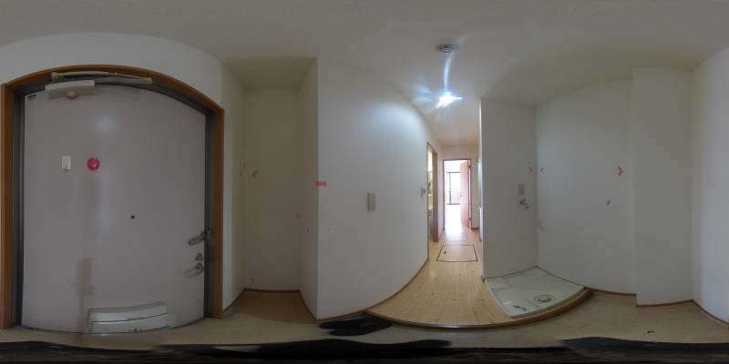 パノラマ画像玄関