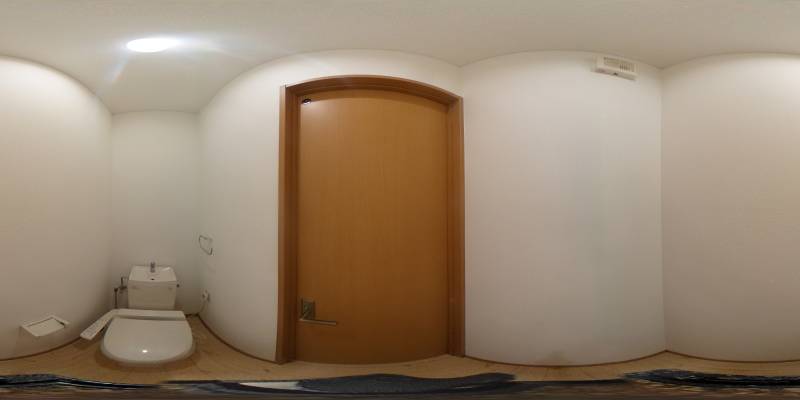 パノラマ画像トイレ