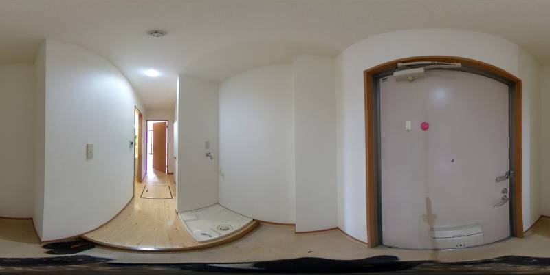 パノラマ画像玄関