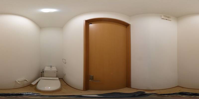 パノラマ画像トイレ