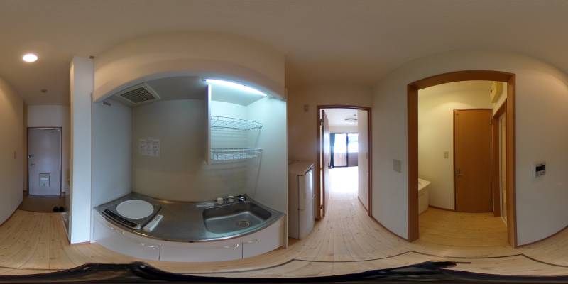 パノラマ画像キッチン