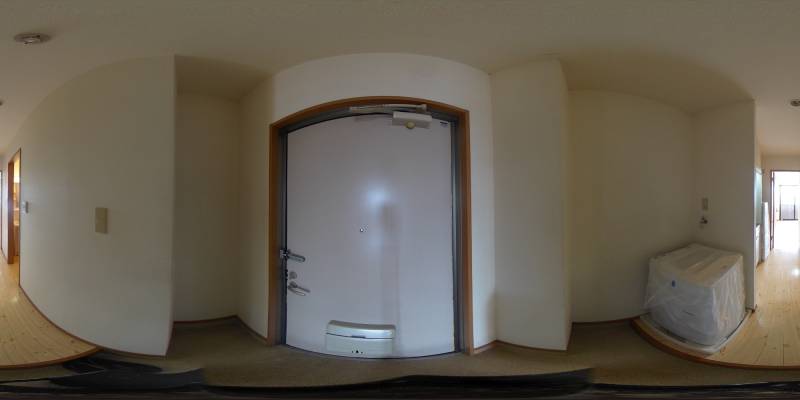 パノラマ画像玄関