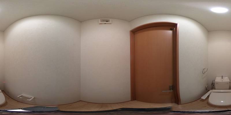 パノラマ画像トイレ
