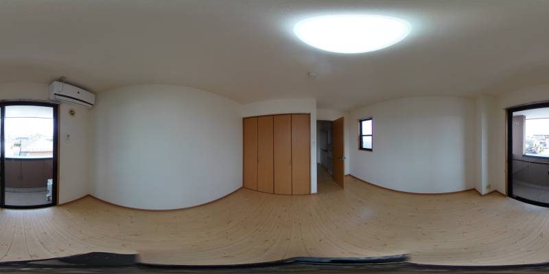 パノラマ画像洋室