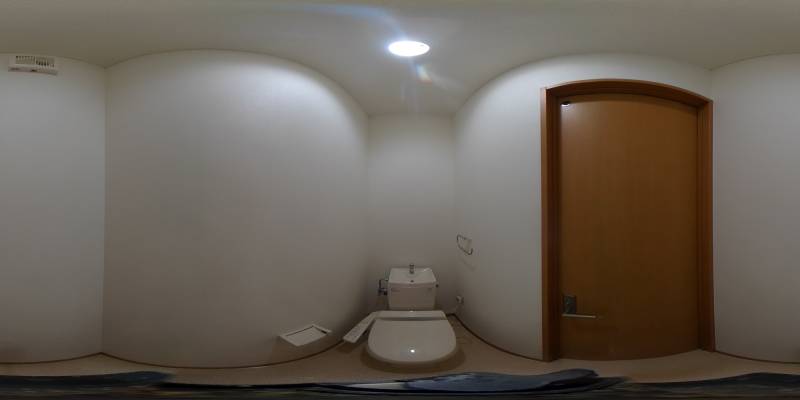 パノラマ画像トイレ