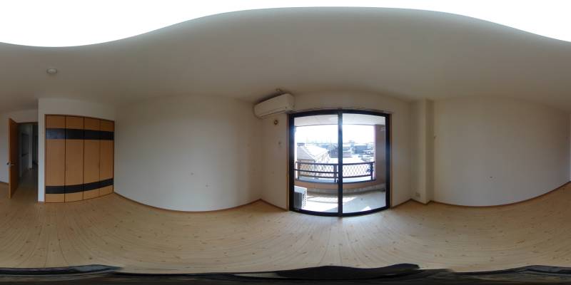 パノラマ画像洋室