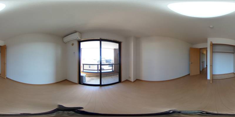 パノラマ画像洋室