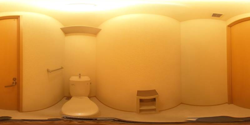 パノラマ画像トイレ