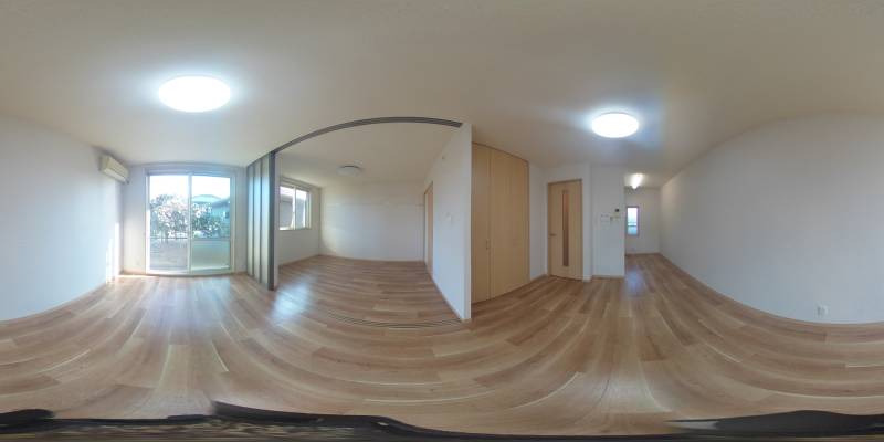 パノラマ画像洋室