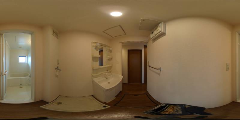 パノラマ画像洗面所