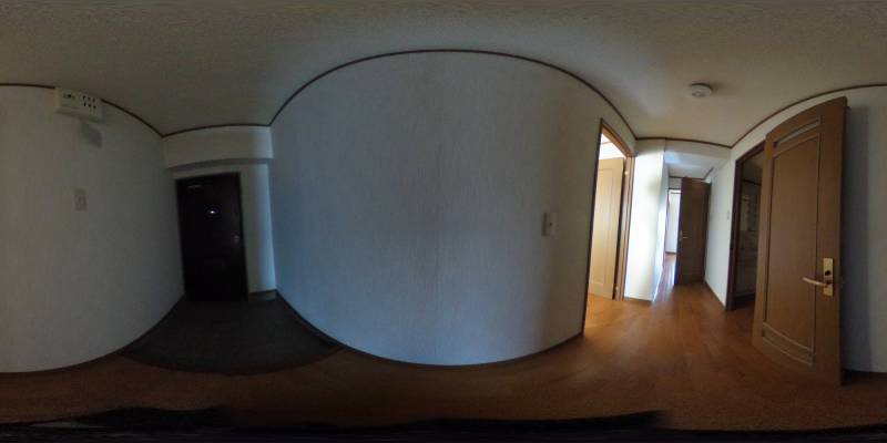 パノラマ画像玄関