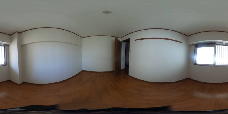 パノラマ画像洋室