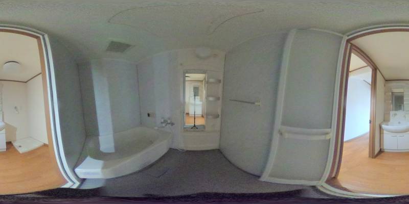 パノラマ画像バスルーム