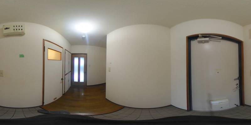 パノラマ画像玄関