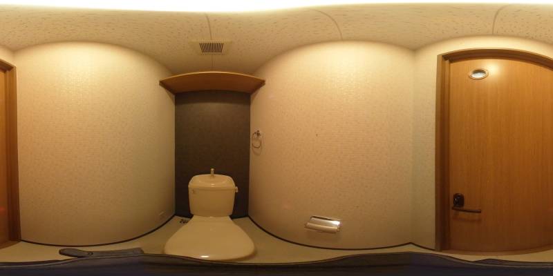 パノラマ画像トイレ