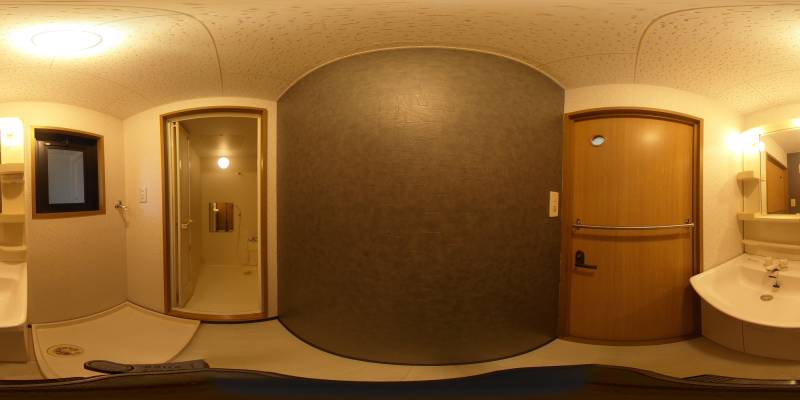 パノラマ画像洗面所