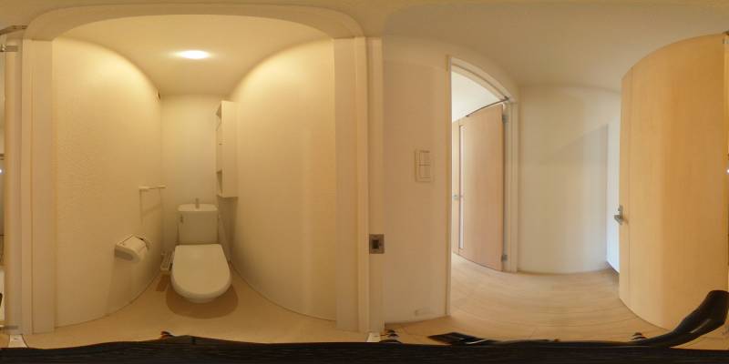 パノラマ画像トイレ