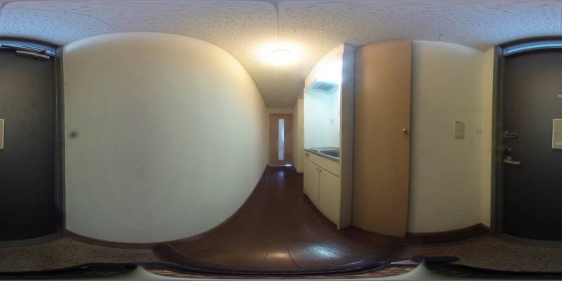 パノラマ画像玄関