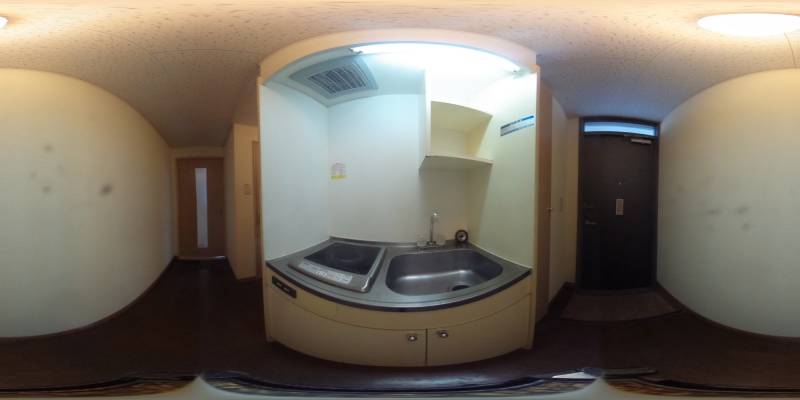 パノラマ画像キッチン