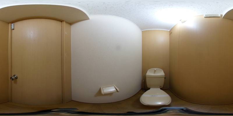 パノラマ画像トイレ