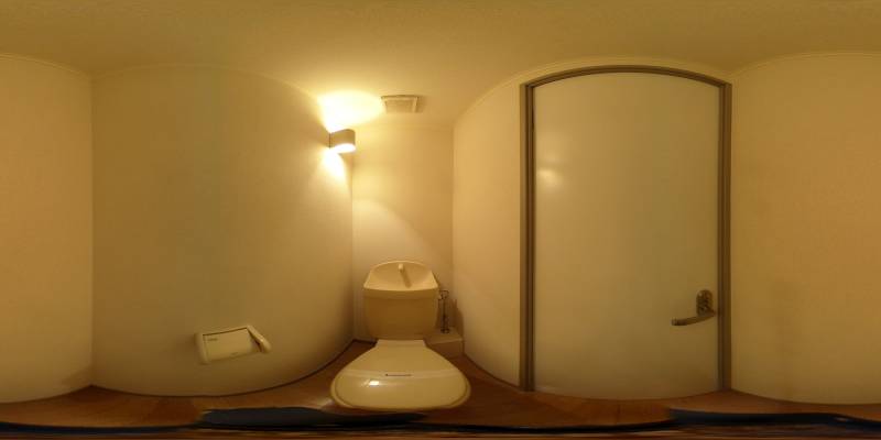 パノラマ画像トイレ