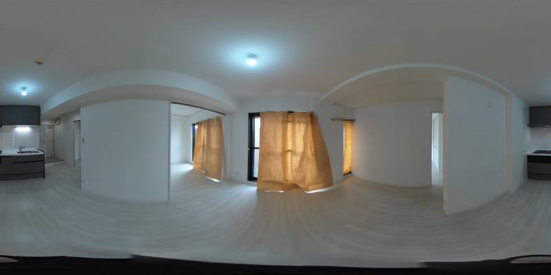 パノラマ画像リビング