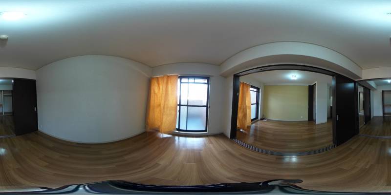 パノラマ画像洋室