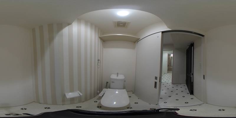 パノラマ画像トイレ