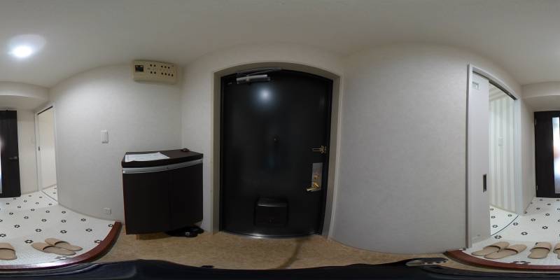 パノラマ画像玄関