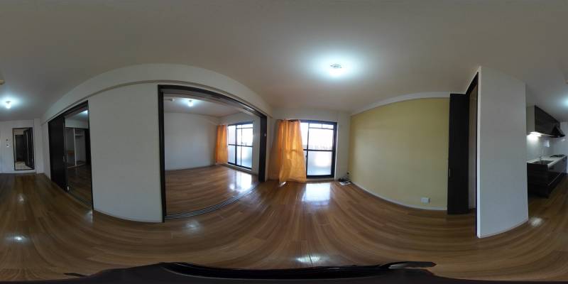 パノラマ画像リビング