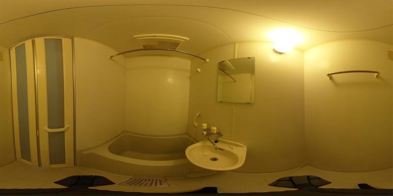 パノラマ画像バスルーム