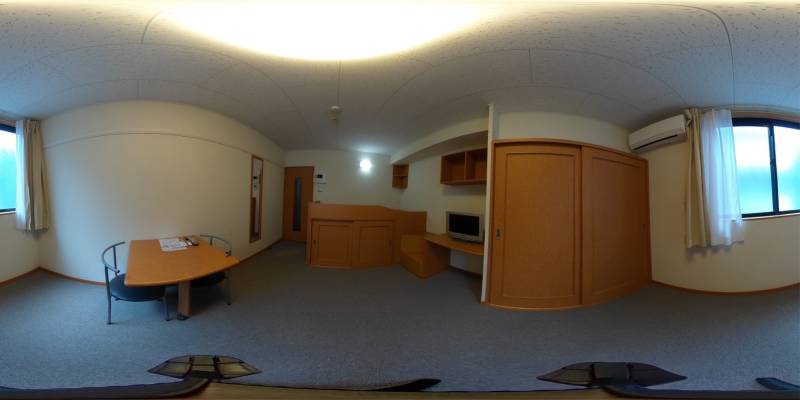 パノラマ画像洋室