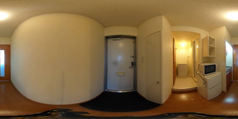 パノラマ画像玄関