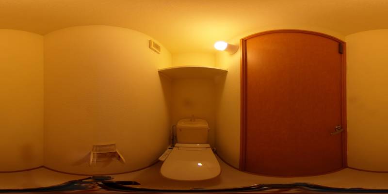 パノラマ画像トイレ