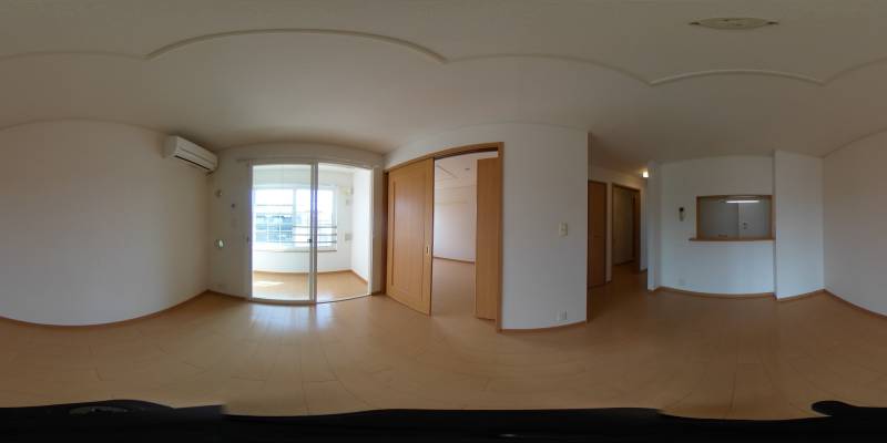 パノラマ画像リビング