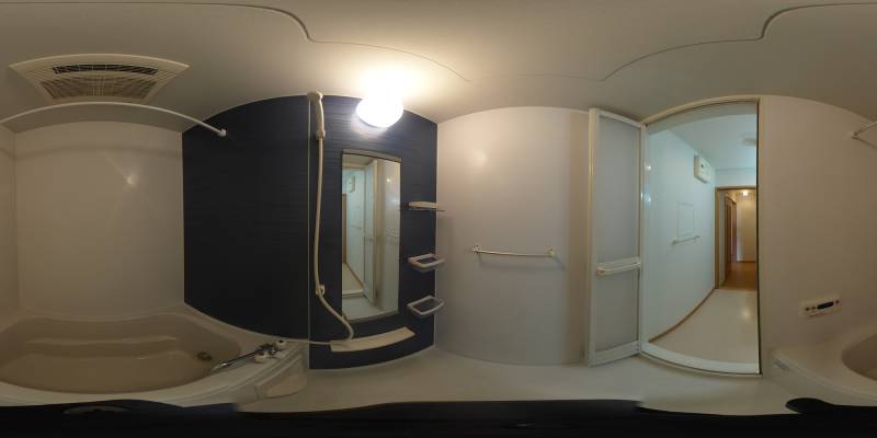 パノラマ画像バスルーム