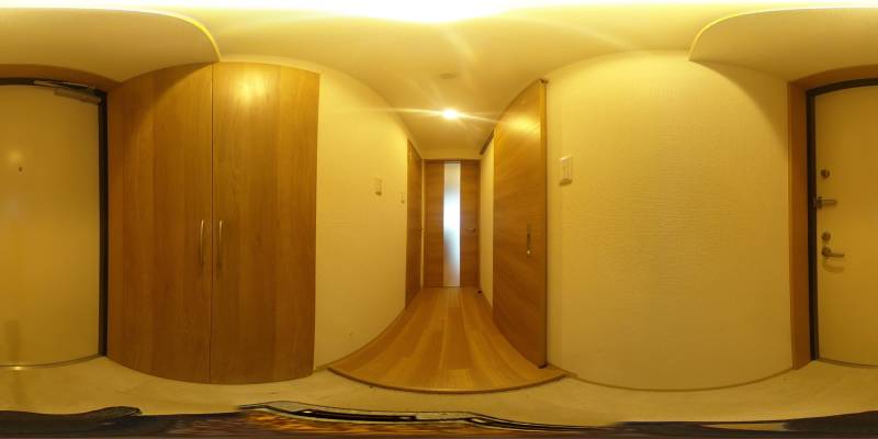 パノラマ画像玄関