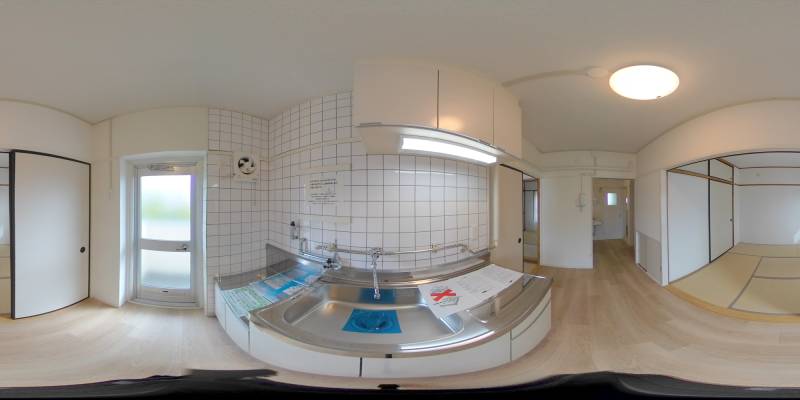 パノラマ画像キッチン