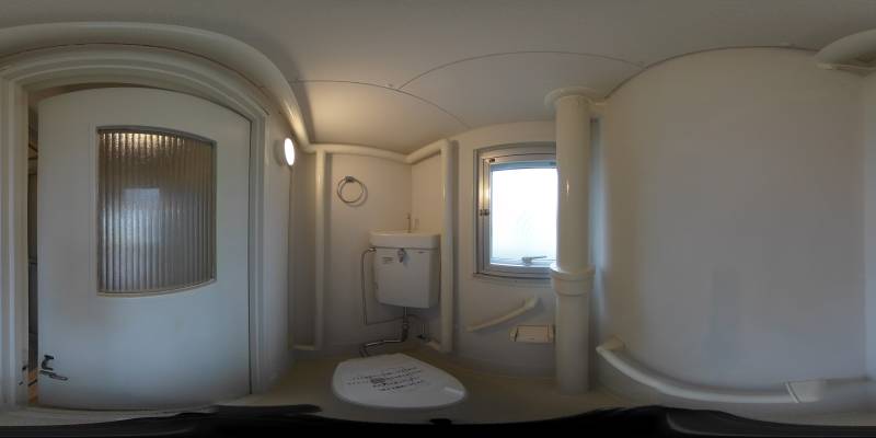 パノラマ画像トイレ