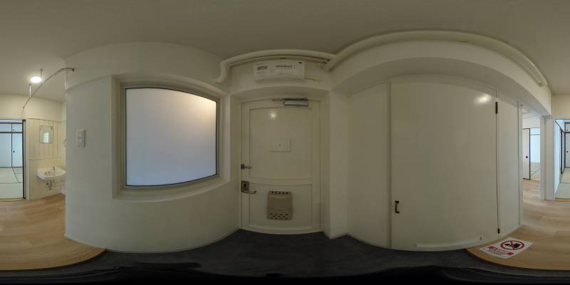 パノラマ画像玄関