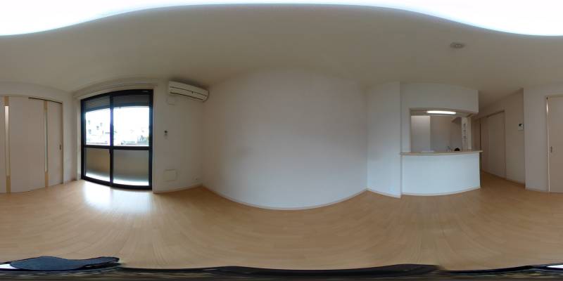 パノラマ画像リビング