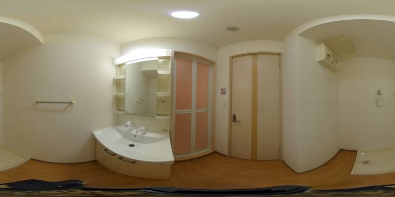 パノラマ画像洗面所