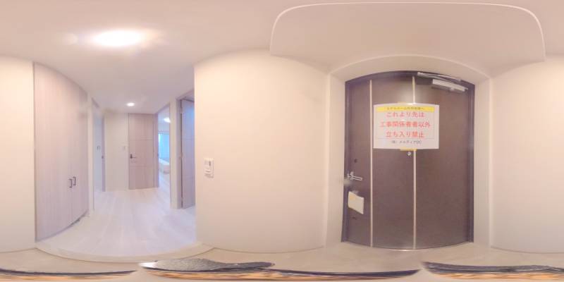 パノラマ画像玄関