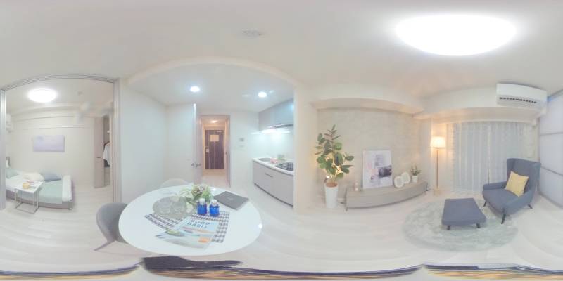 パノラマ画像リビング