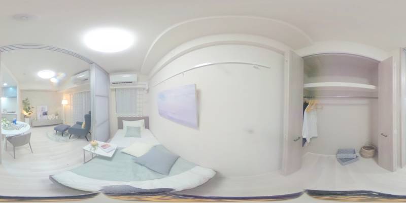 パノラマ画像洋室