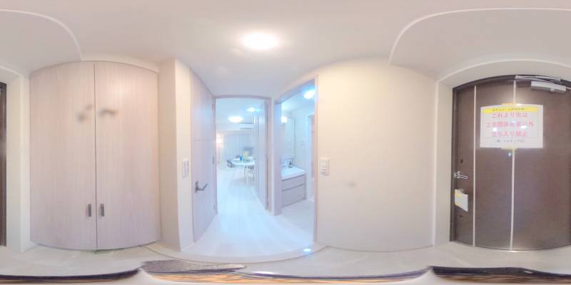 パノラマ画像玄関