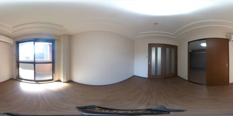 パノラマ画像洋室