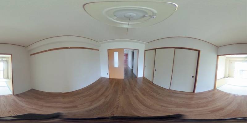 パノラマ画像洋室